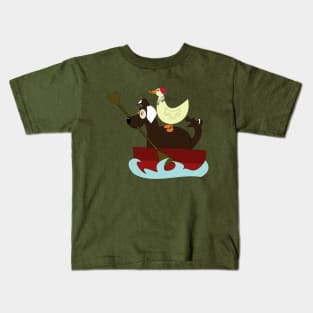 Captain dog Kids T-Shirt